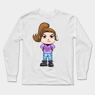 Little Miss Poopy Pants Long Sleeve T-Shirt